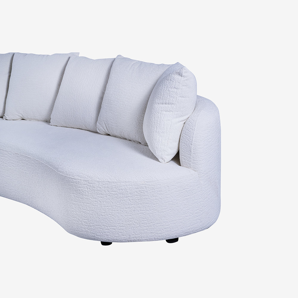 Isabella YewYield 3 Seater Sofa - White