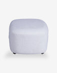 Charlotte Carter Pouf - White