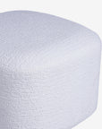 Charlotte Carter Pouf - White