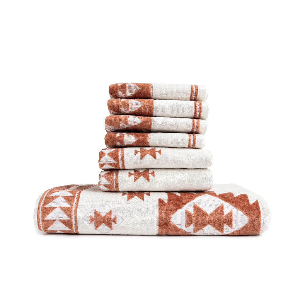 Terra Sands Towel - SET OF 7 - 1 BT 2 FT 4 HT