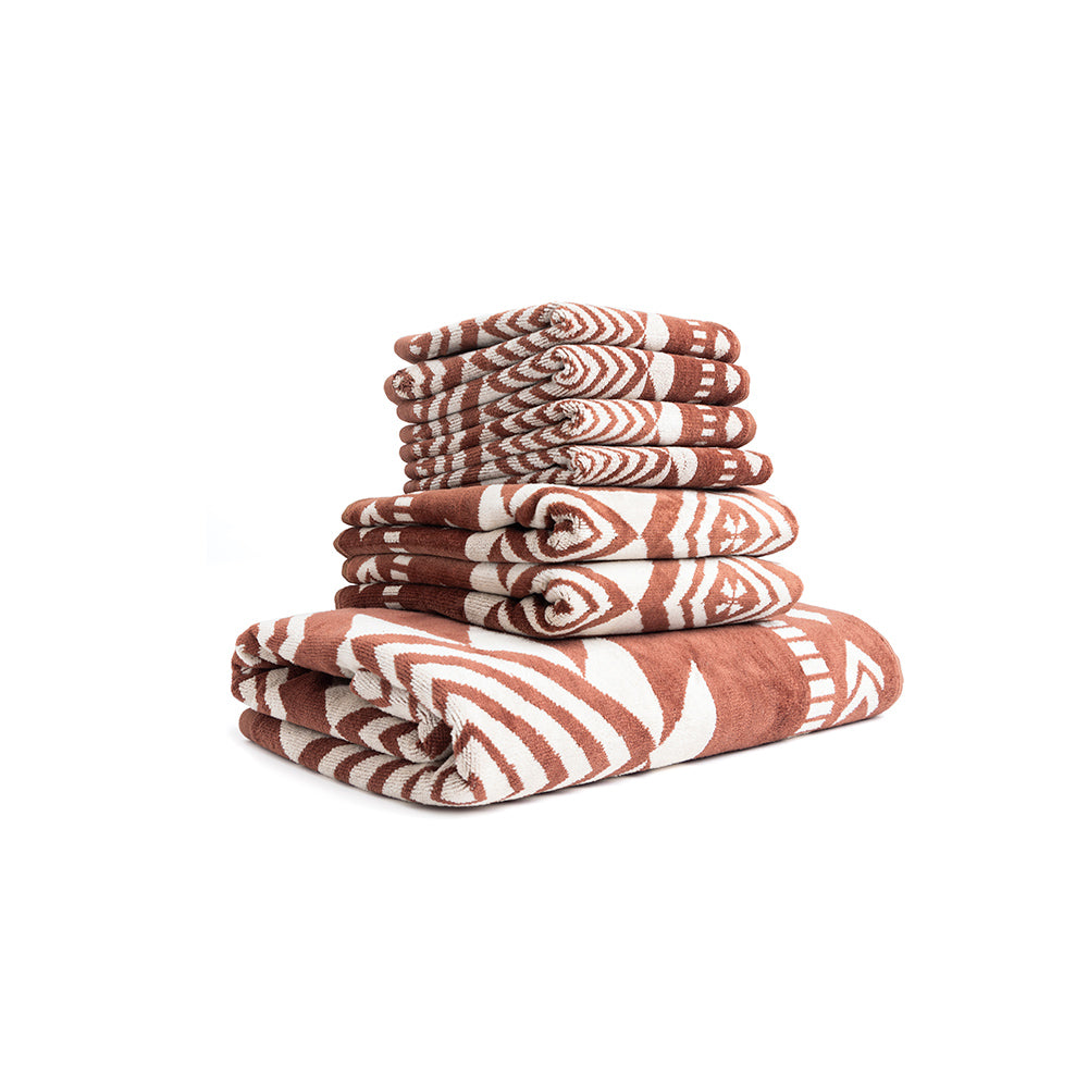 Myna Mesa Towel - SET OF 5 - 1 BT 2 FT 2 HT