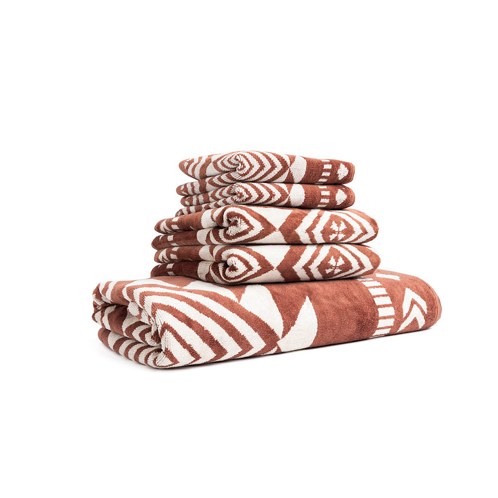 Myna Mesa Towel - SET OF 7 - 1 BT 2 FT 4 HT