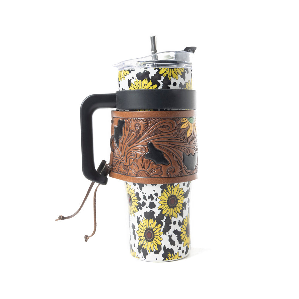 Wide Wyoming Tumbler In Yellow - With Tooling