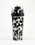 Wide Wyoming Tumbler In Black and White