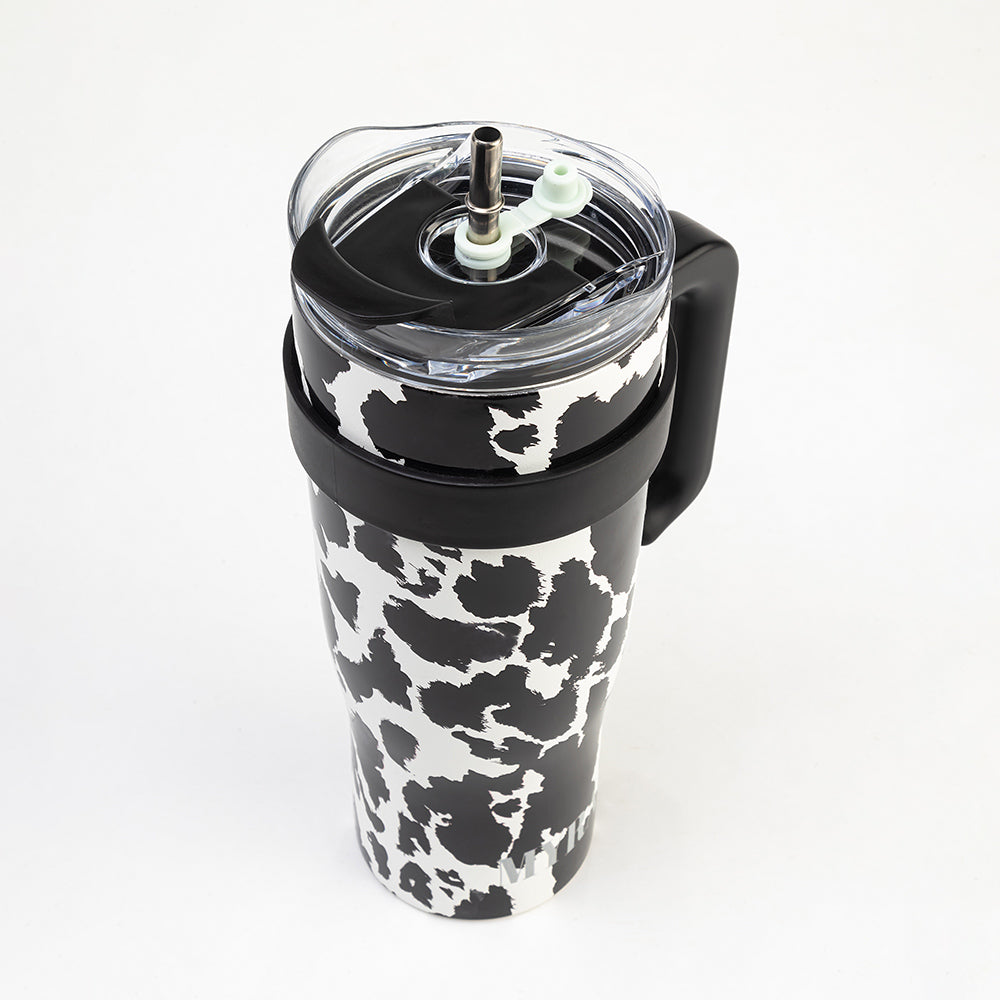Wide Wyoming Tumbler In Black and White - Without Tooling