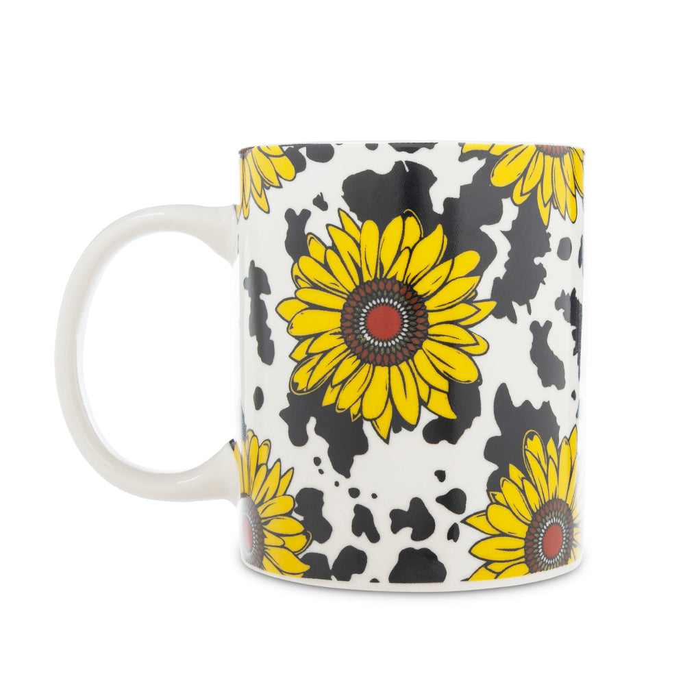 Sippin’ In The South Ceramic Mug In Sunflower Yellow