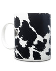 Sippin’ In The South Ceramic Mug In Black Leopard Print