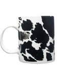 Sippin’ In The South Ceramic Mug In Black Leopard Print