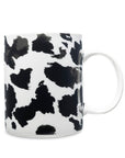 Sippin’ In The South Ceramic Mug In Black Leopard Print