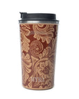 Western Trail Brew Stainless Steel Mug In Brown Baroque