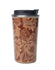 Western Trail Brew Stainless Steel Mug In Brown Baroque
