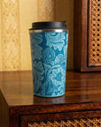 Western Trail Brew Stainless Steel Mug In Turquoise
