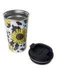 Western Trail Brew Stainless Steel Mug In Sunflower Yellow