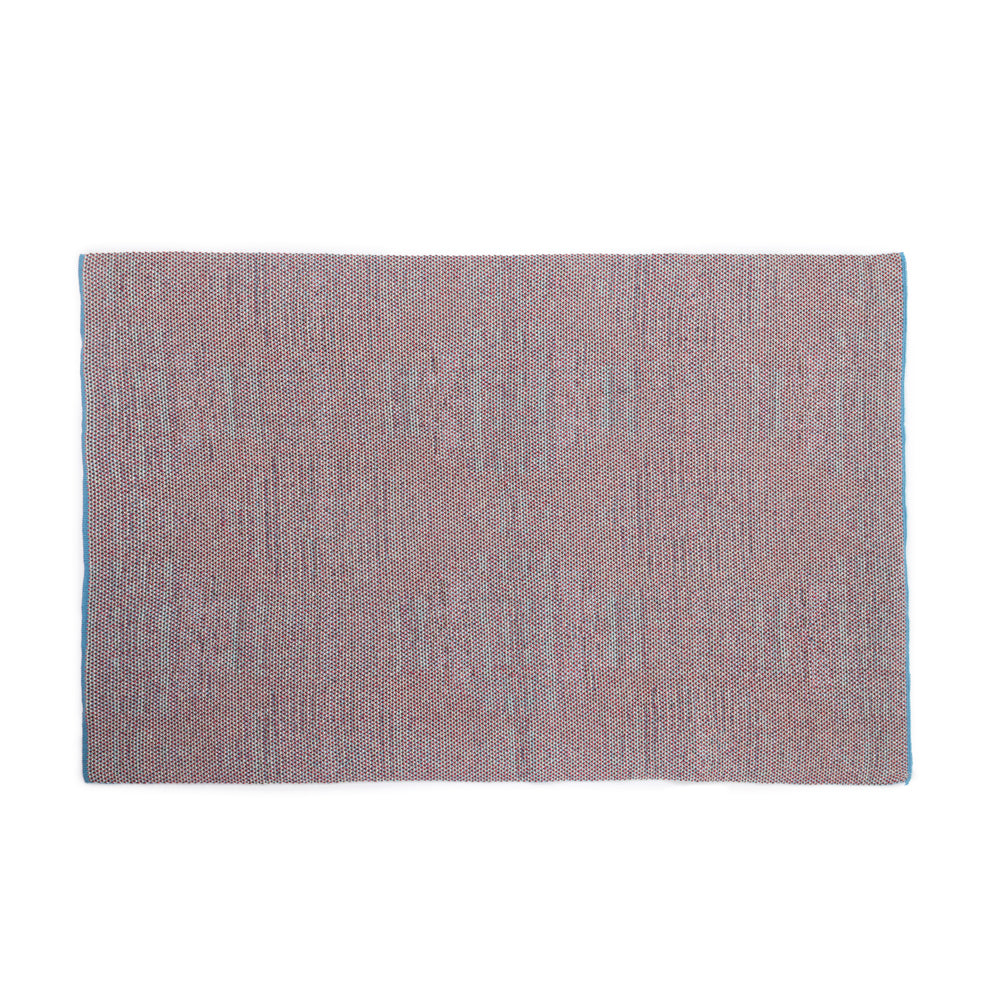 Mesa Mirage Knitted Cotton Kitchen Towel '' Set Of 2 '' In Aztec Blue