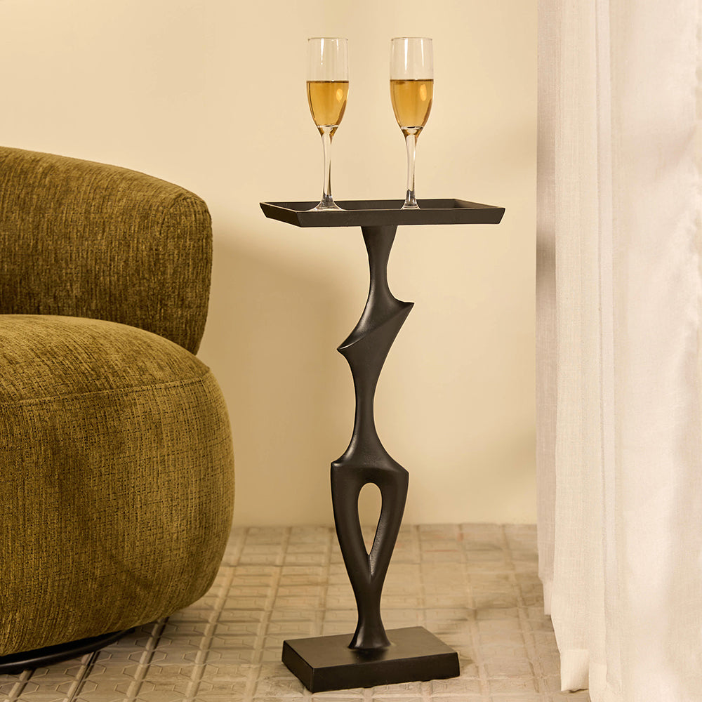 Buy Zen Round Aluminium Drink Accent Table Online