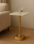 Parapente Squre Marbel Accent Table