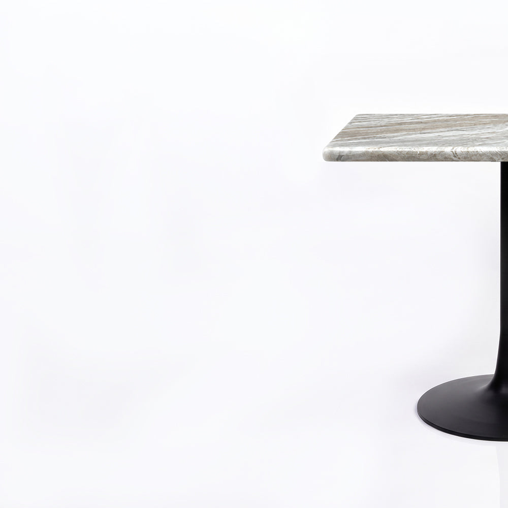 Maren Sawar Marble Restaurant Table - Large