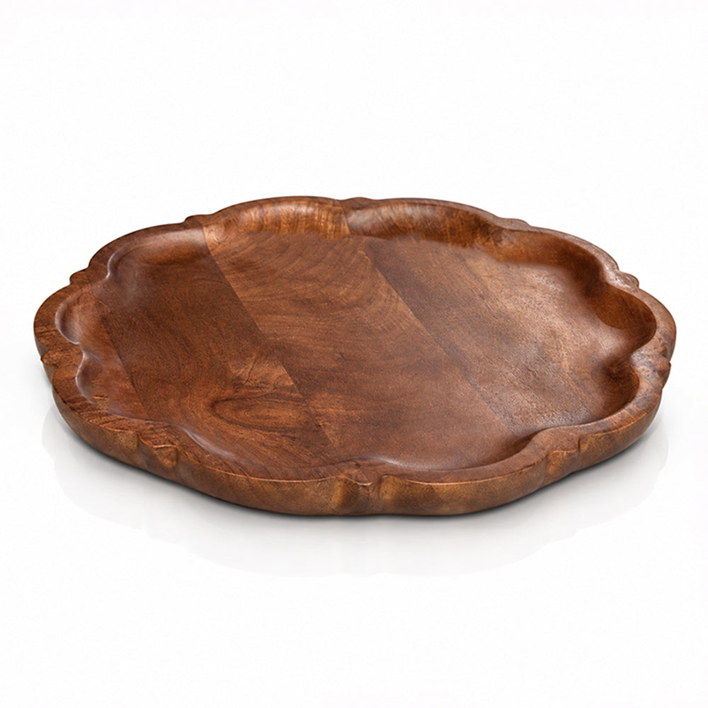 Grove Mango Wood Plate Set of 3