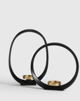 Rollin, Ringly T-LITE Candle Holder Set of 2 - Living Shapes