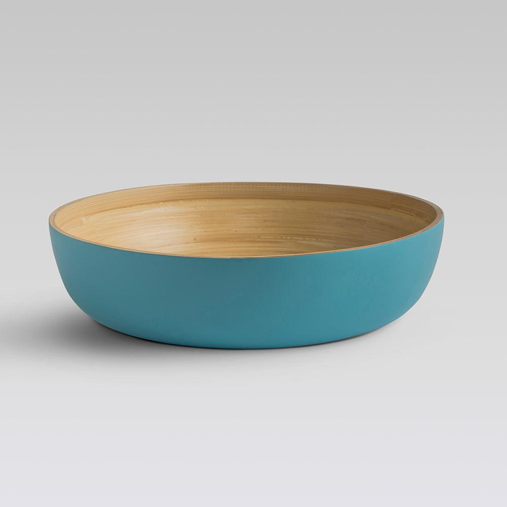 Sahaya Bamboo Bowls Blue set of 3 - set of 3