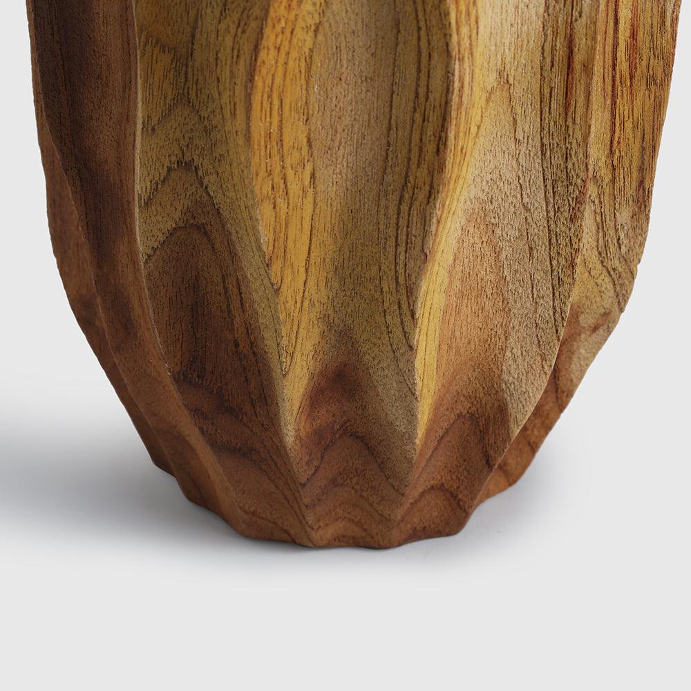 Linda Wood Vase - Living Shapes