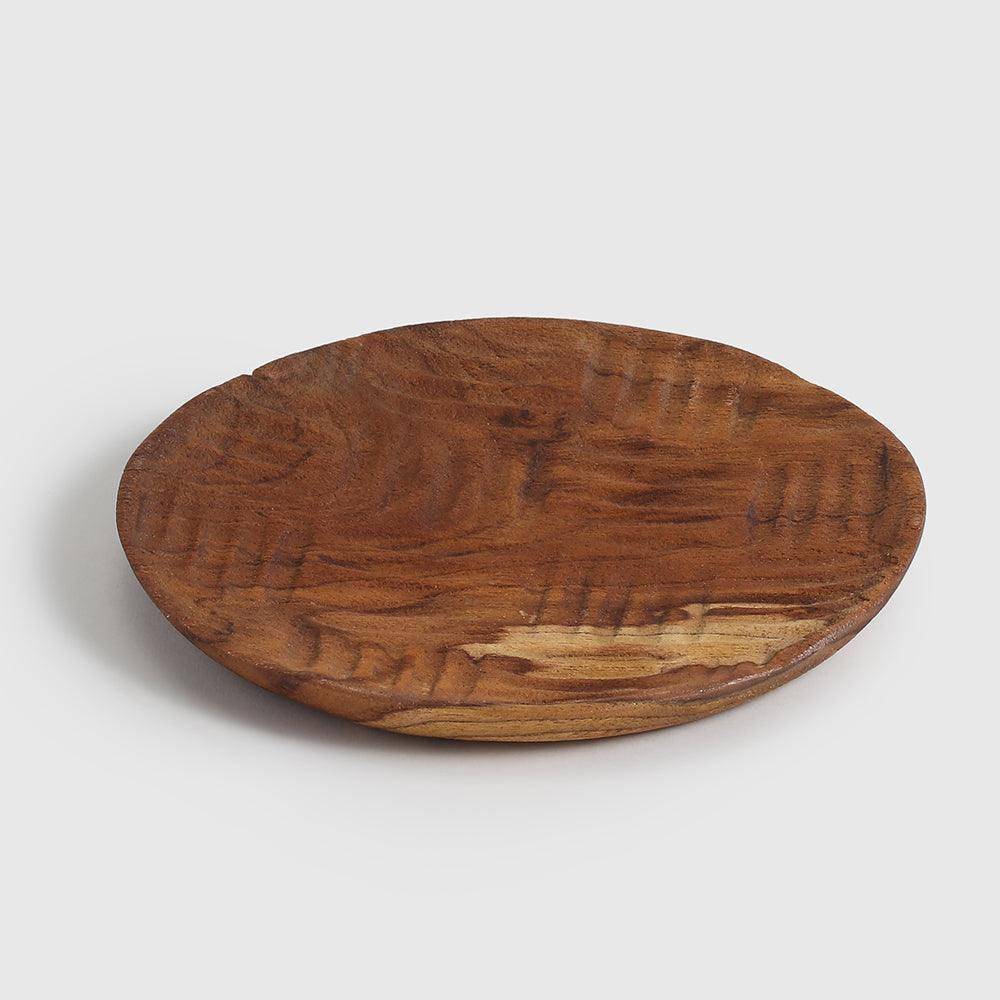 Danreb Wood Plate - Set Of 3