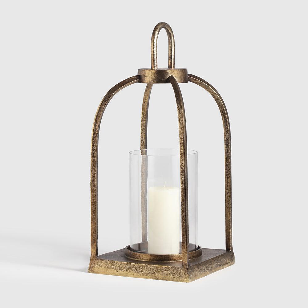 Malcolm Brass Candle Holder - Living Shapes