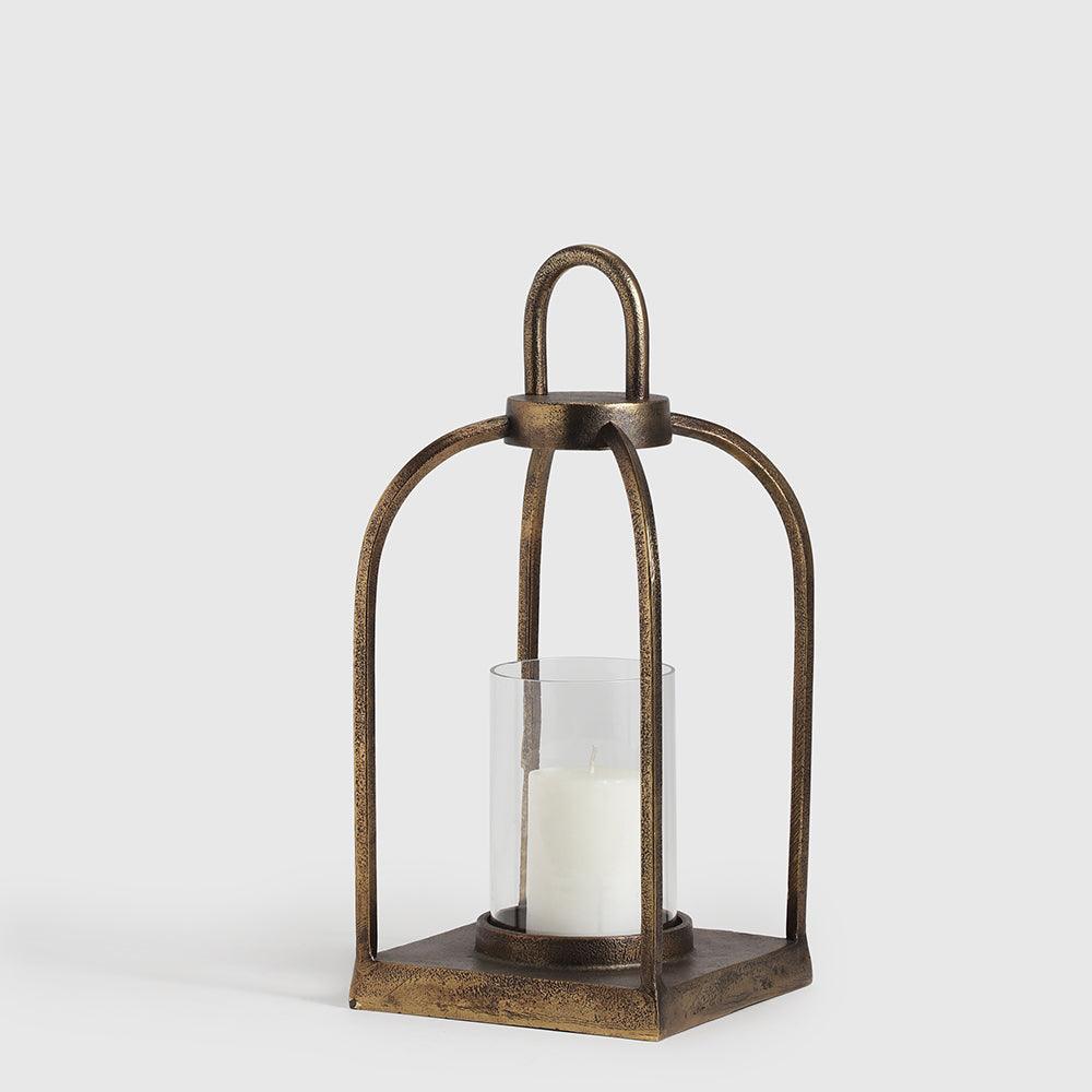 Malcolm Brass Candle Holder - Living Shapes