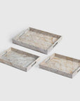 Melda Pearl Trays set of 3 - Living Shapes