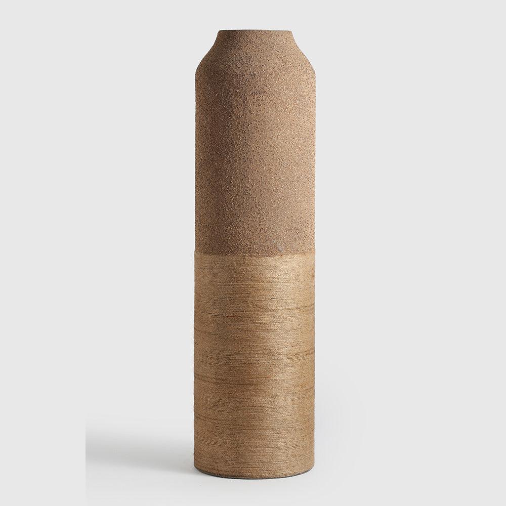 Tesha Jute Vase- Iron - Set Of 3