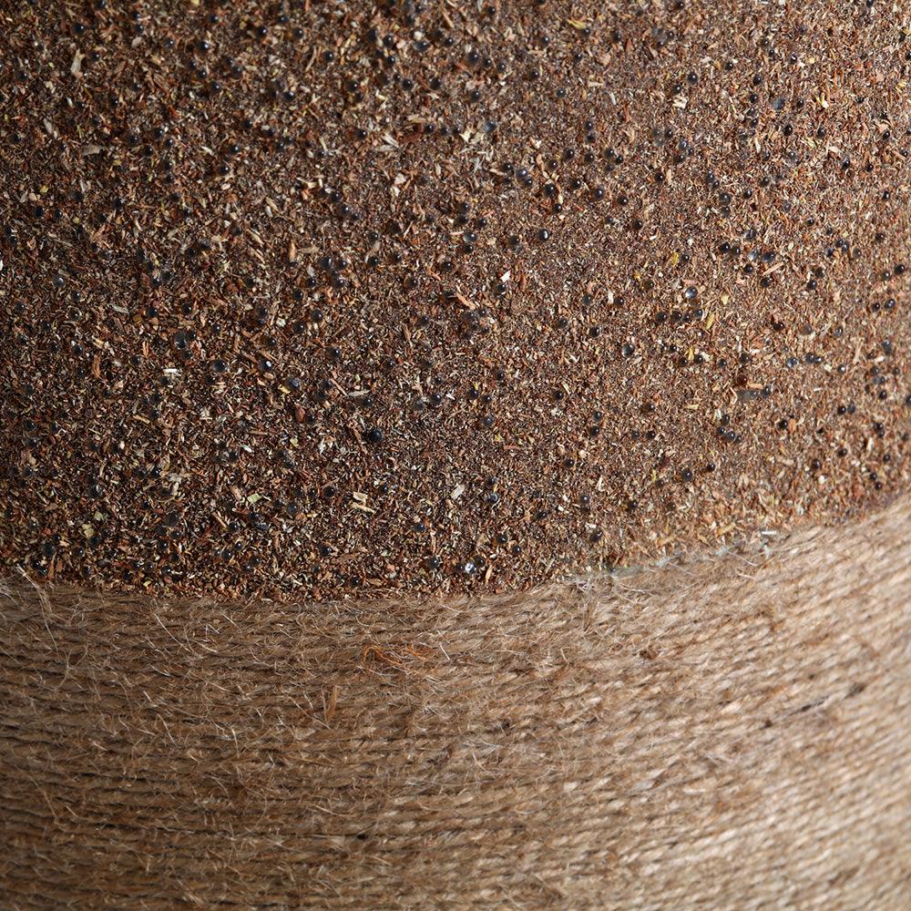 Tesha Jute Vase- Iron - Set Of 3