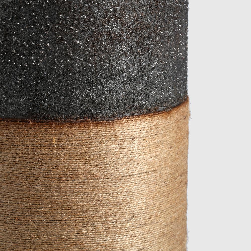 Tesha Jute Vase- Iron - Set Of 3