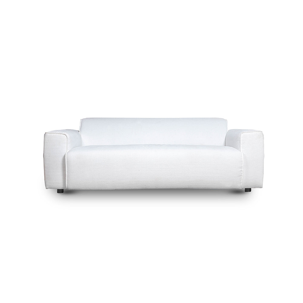 Starlight Sparkle 3 Seater Sofa - White