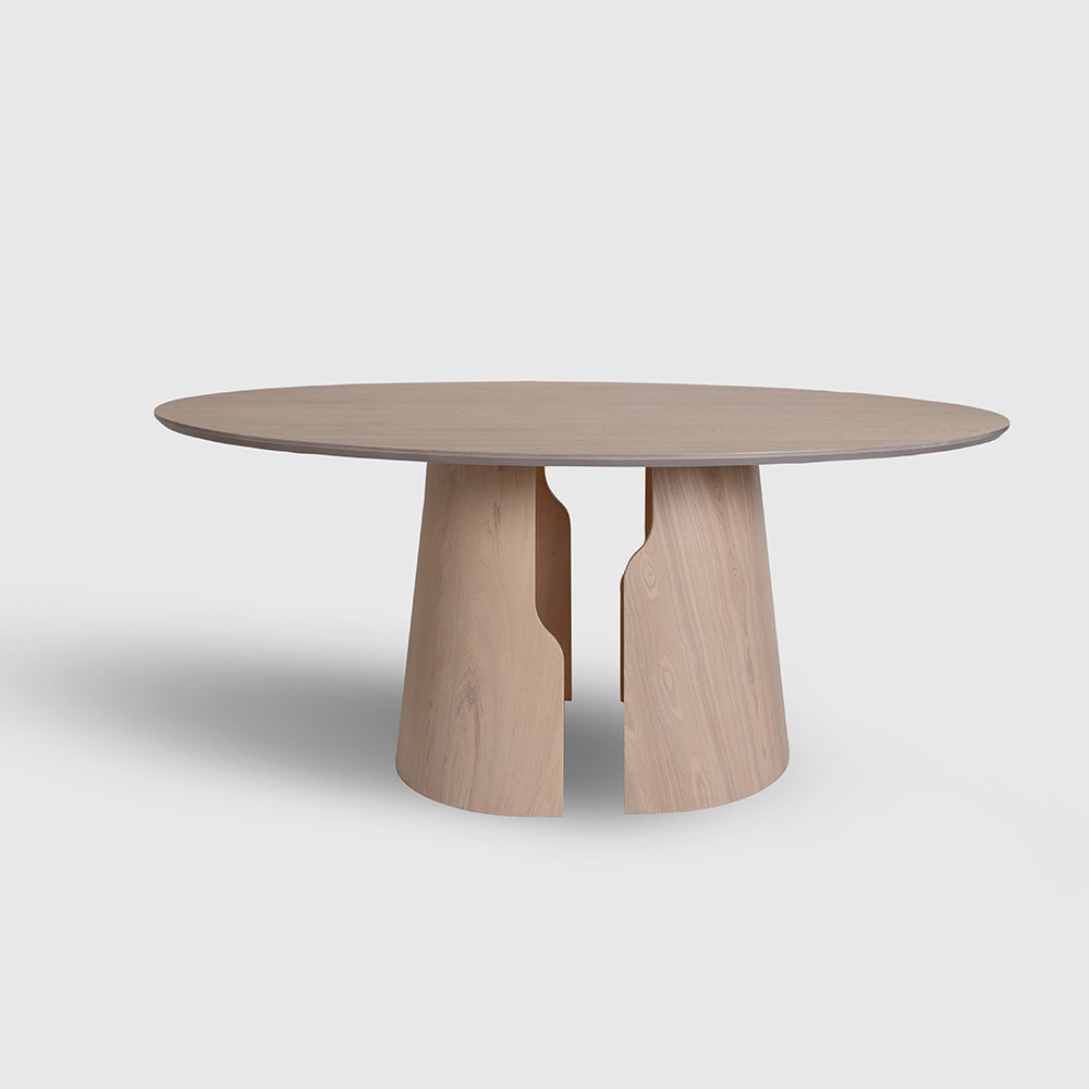 Avery Jenkins 6 Seater Dining Table - White Oak