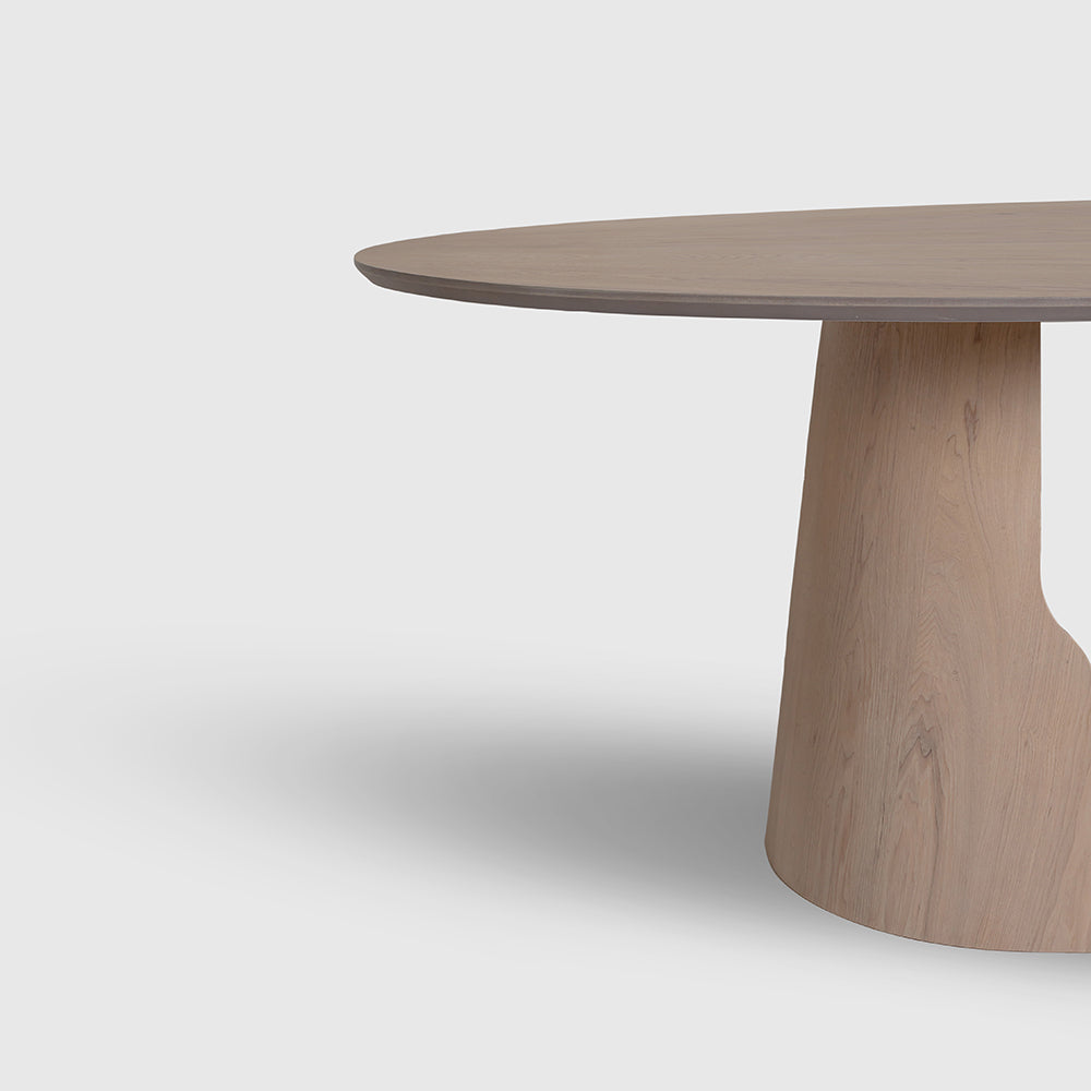 Avery Jenkins 6 Seater Dining Table - White Oak