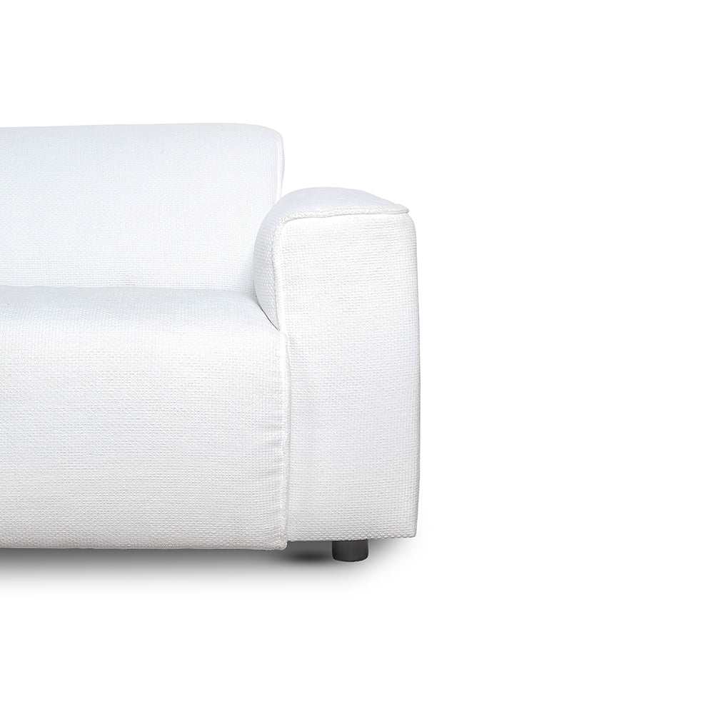 Starlight Sparkle 3 Seater Sofa - White