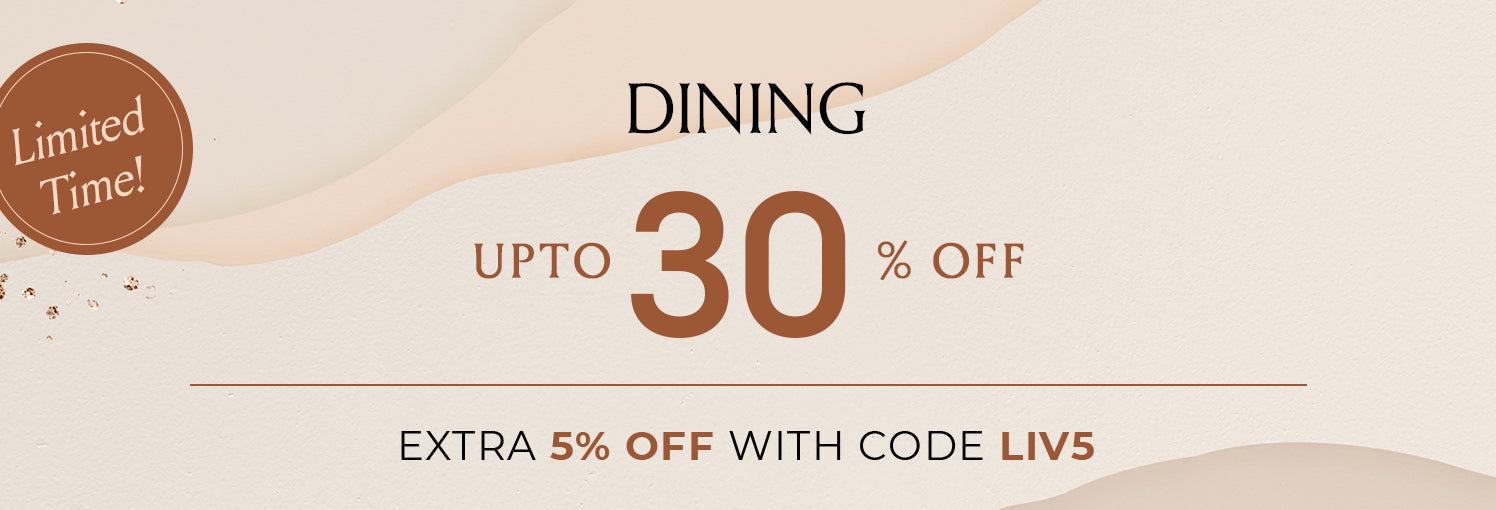 Buy Dining Tables Online – Modern Luxury 4-Seater, 6-Seater, Wooden & Marble Options