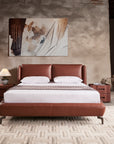 Amorous Leather Bed