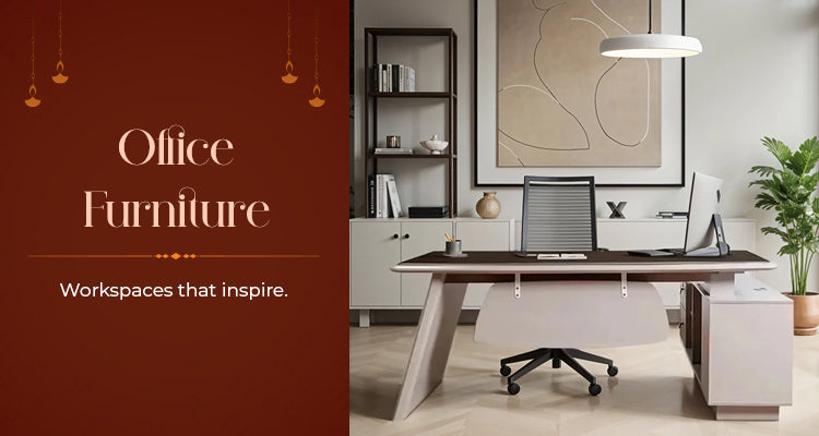 Buy Office Tables Online - Explore Luxury Boss Office Table Designs at Best Prices