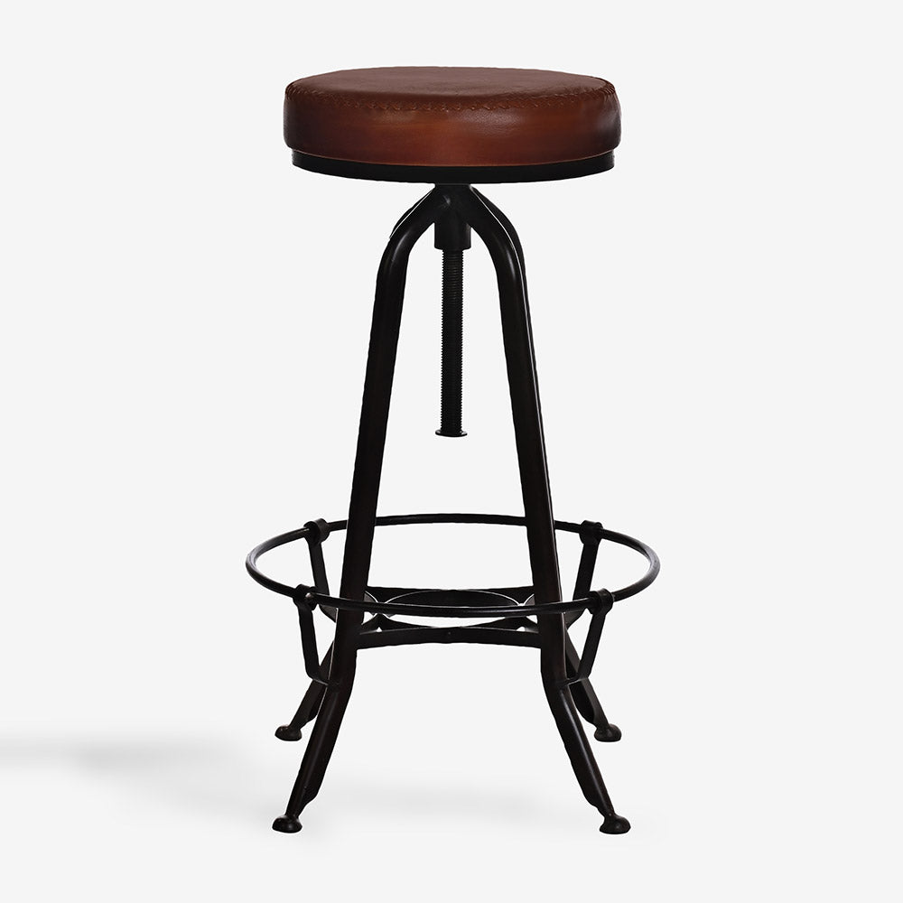 Valoréa Jewel Leather Bar Chair
