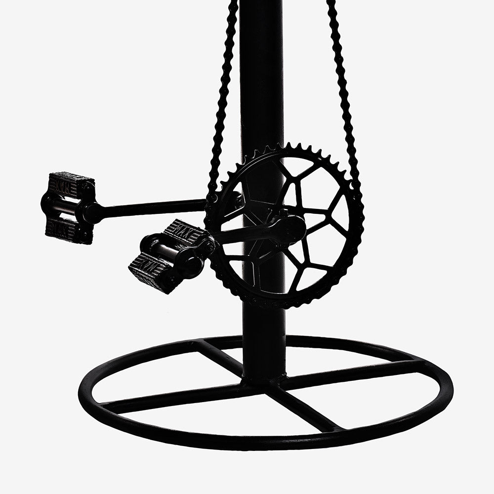 Merelise Bloom Leather Bar Chair