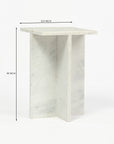Baswara Marble Osro Accent Table