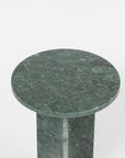 Green Aura Marble Accent Table