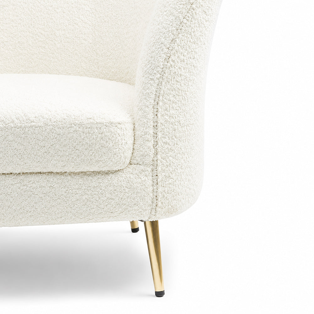 Bleu Gem Sofa - White