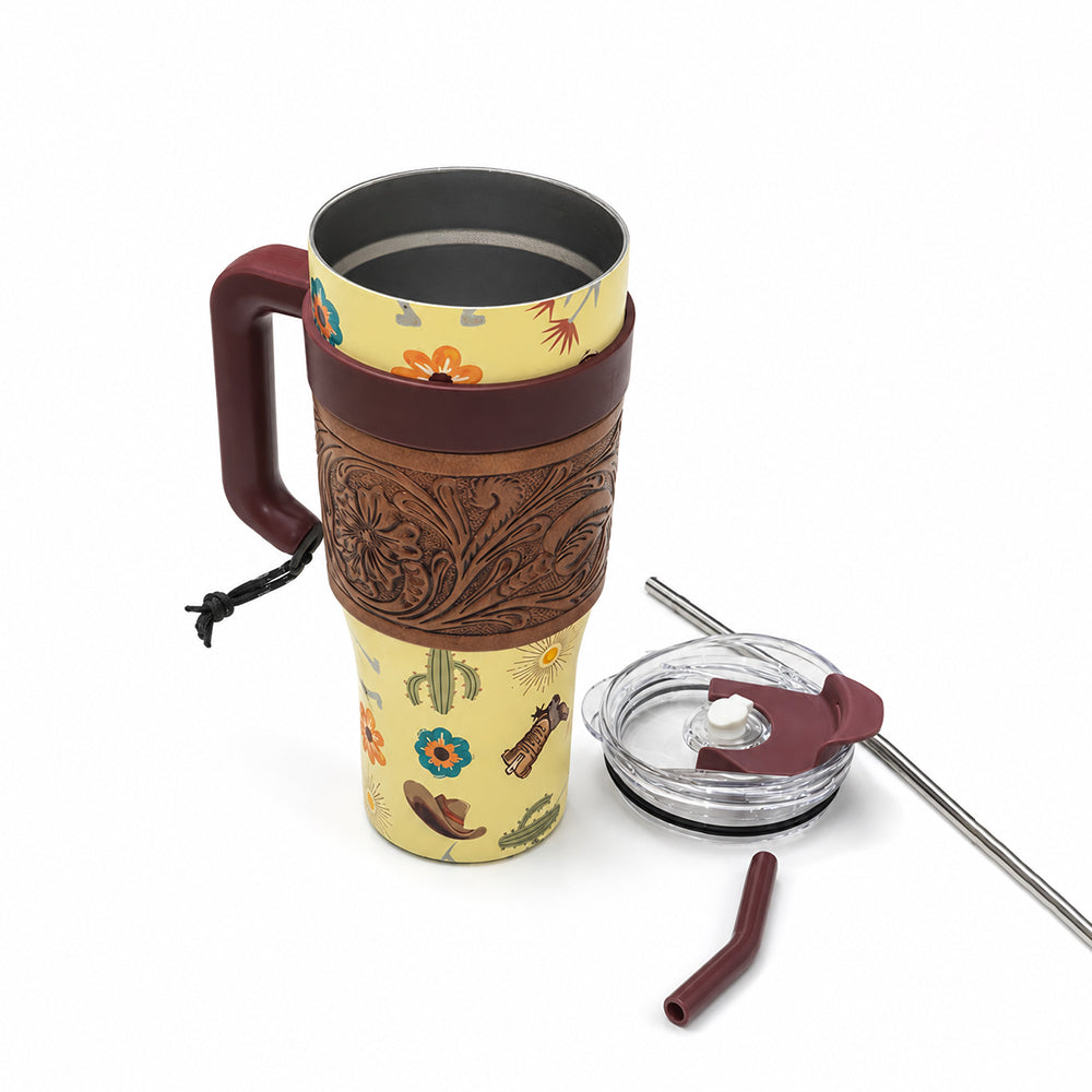 Wide Wyoming Tumbler In Yellow