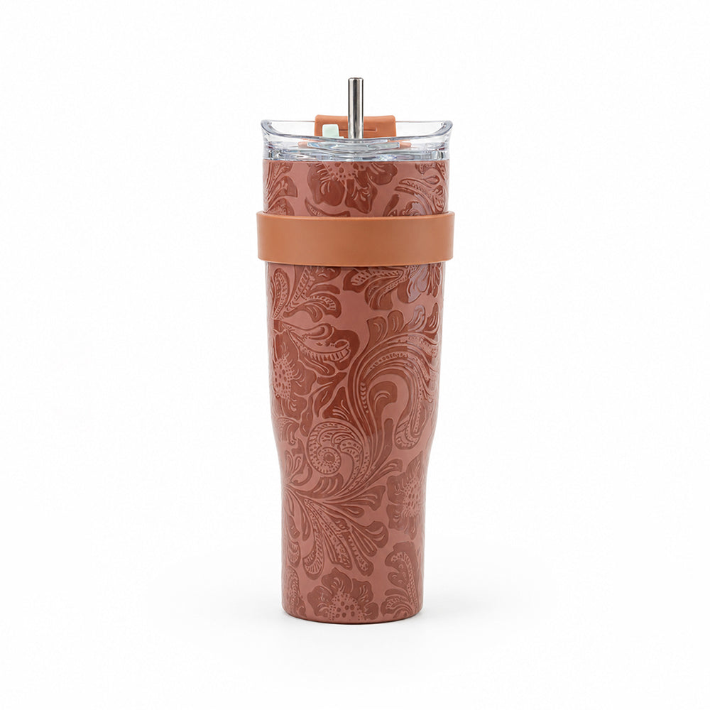 Wide Wyoming Tumbler In Brown