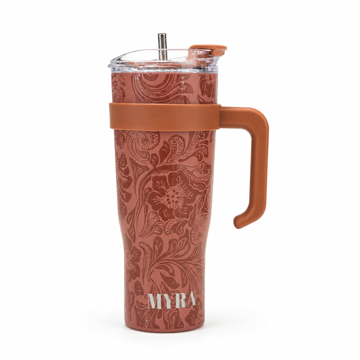 Wide Wyoming Tumbler In Brown