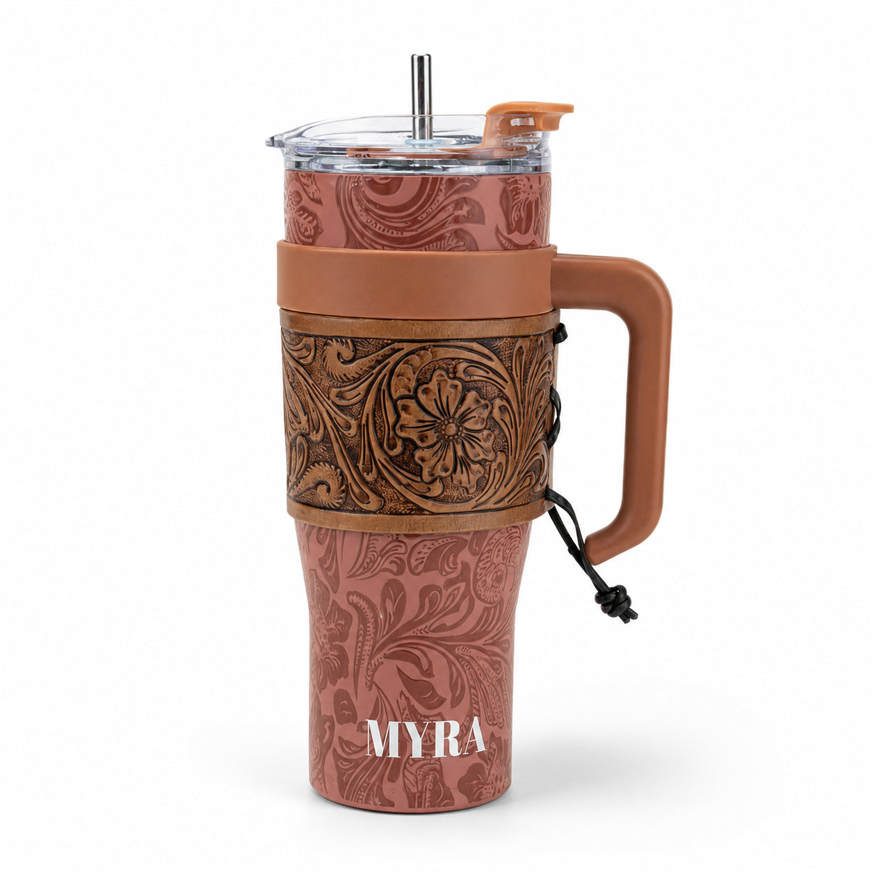Wide Wyoming Tumbler In Brown