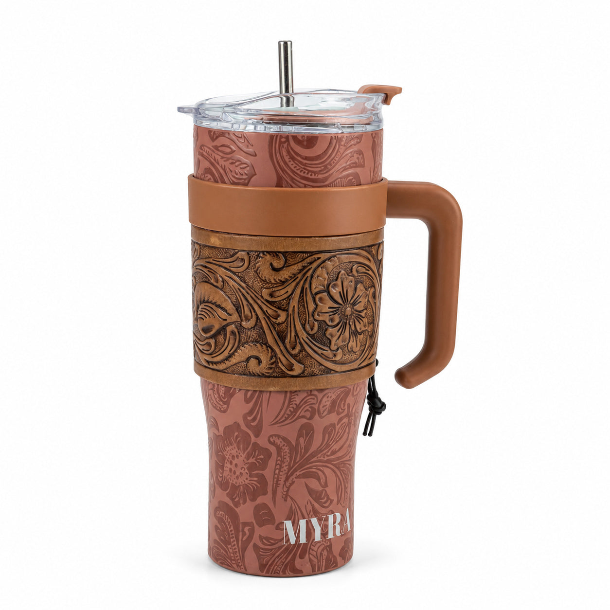 Wide Wyoming Tumbler In Brown