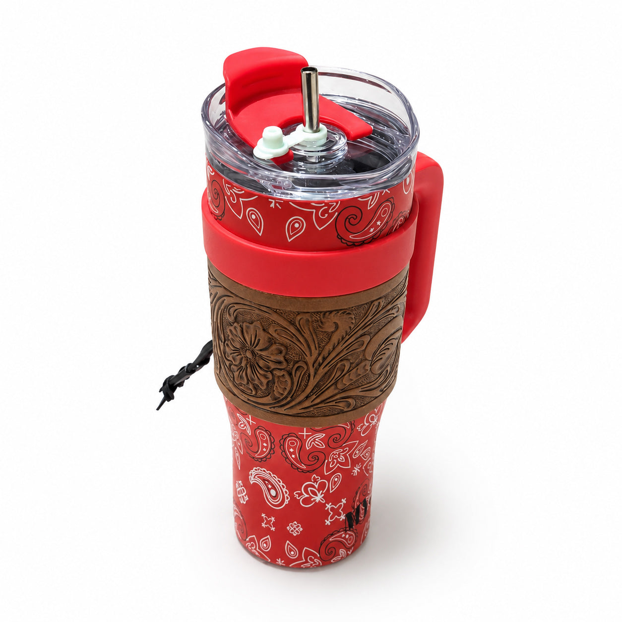 Wide Wyoming Tumbler In Red